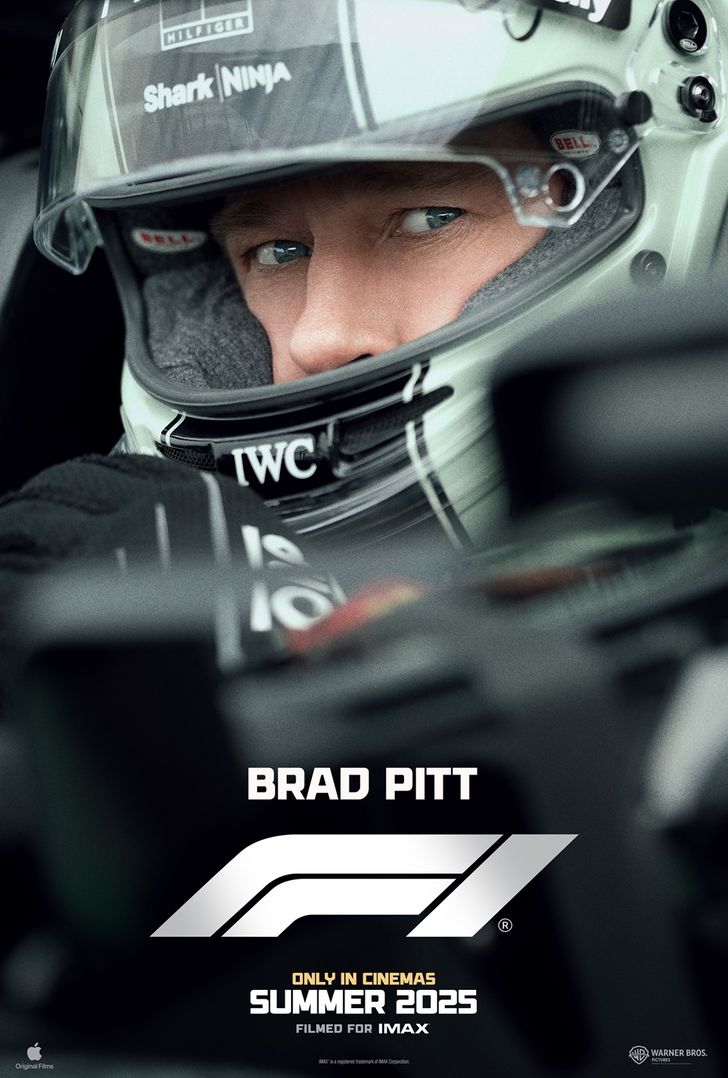 ทีเซอร์แรก F1 หนังแข่งรถฟอร์มูล่าวัน นำแสดงโดย แบรด พิตต์